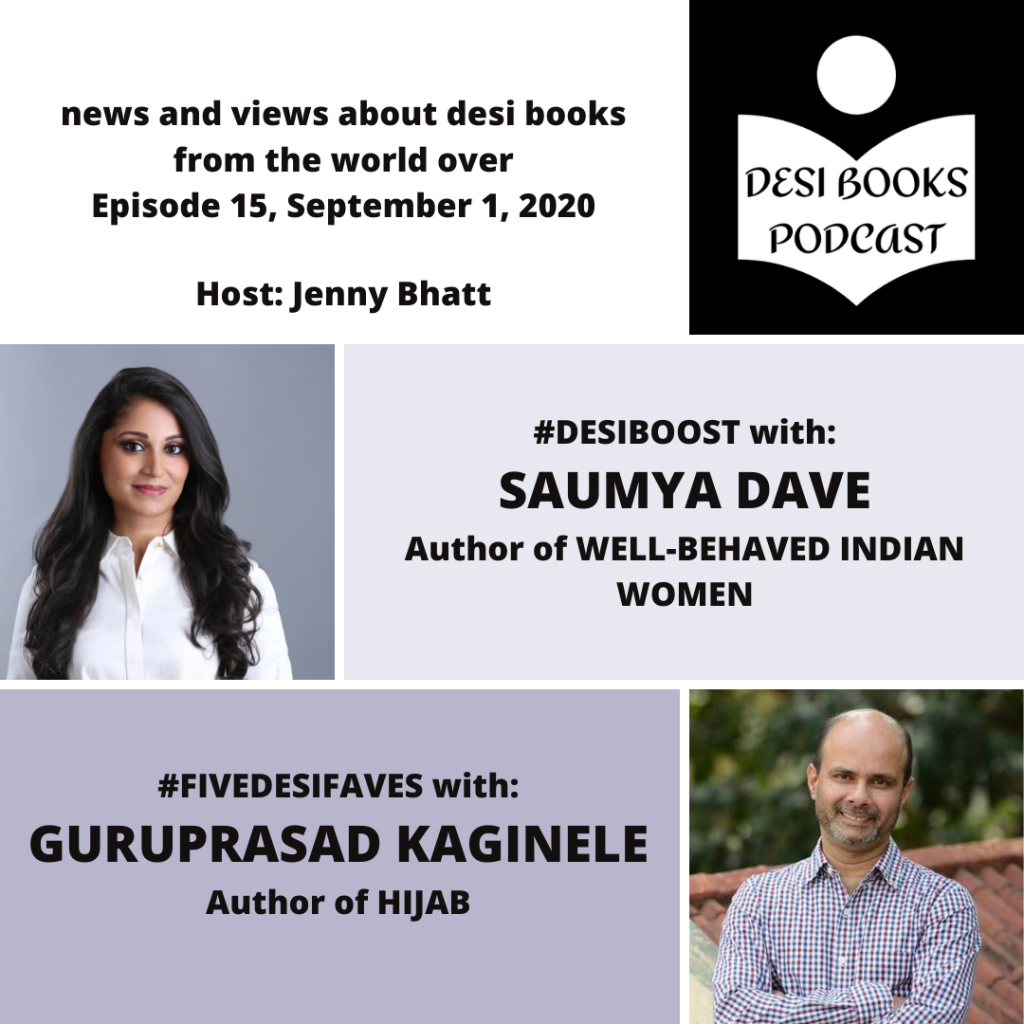 #FiveDesiFaves: Guruprasad Kaginele on his favorite desi works in translation; #DesiBoost: Saumya Dave on her favorite desi works