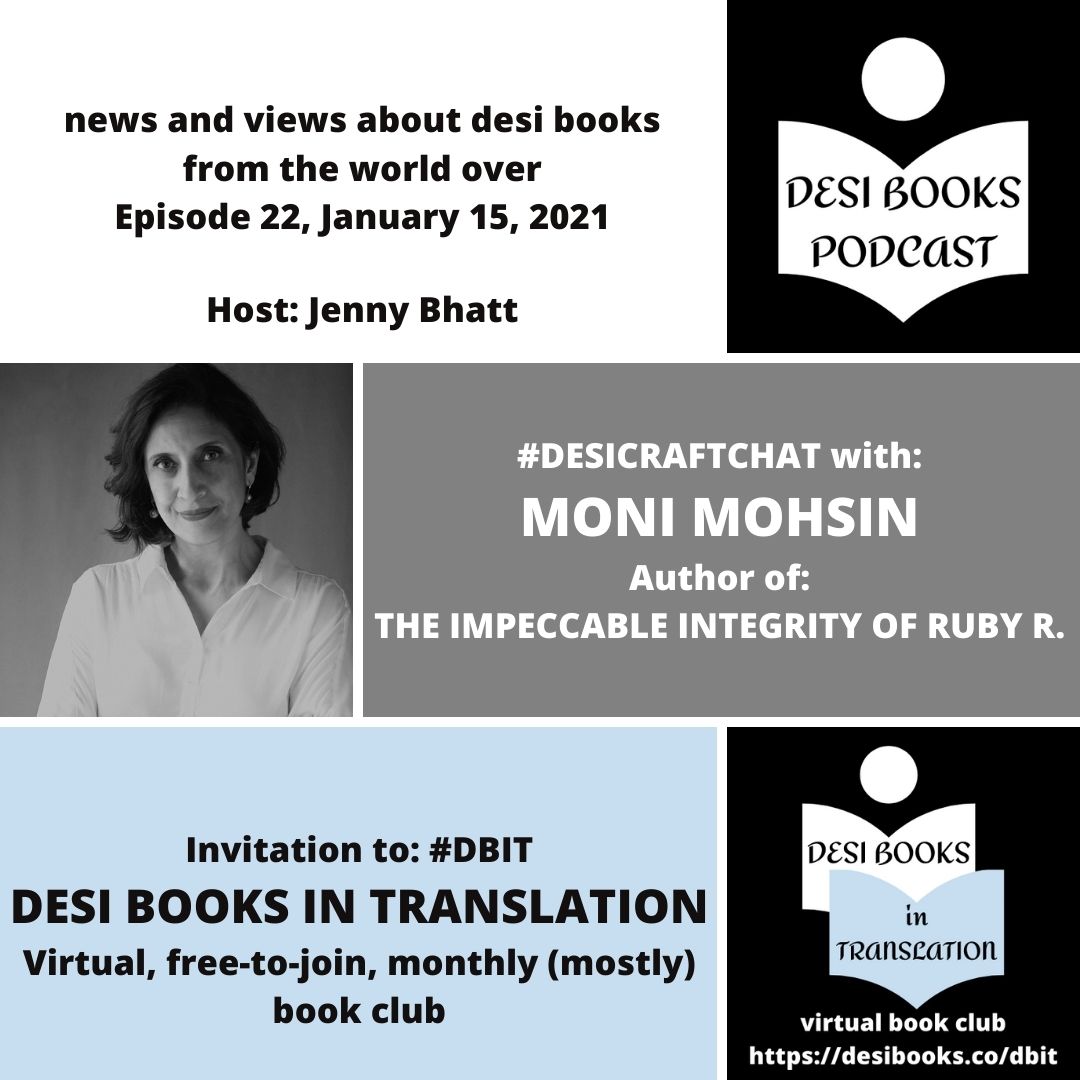 Desi Books #DesiCraftChat Moni Mohsin