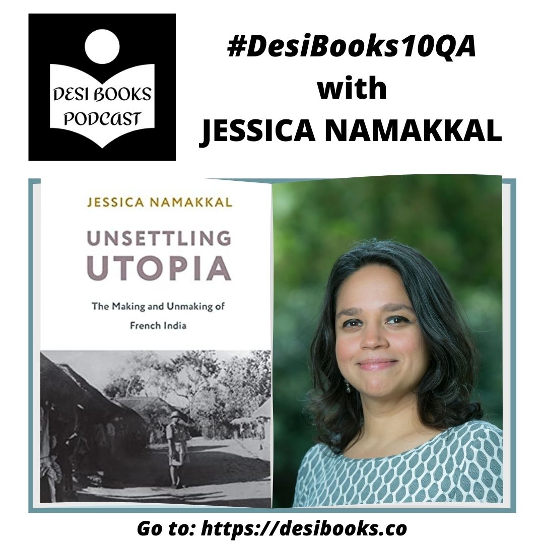 Desi Books #DB10QA Jessica Namakkal