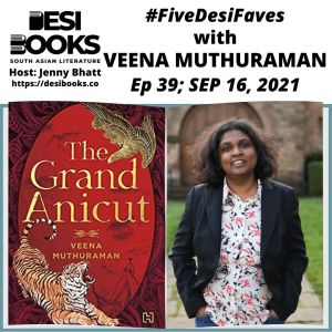 Desi Books #FiveDesiFaves Veena Muthuraman