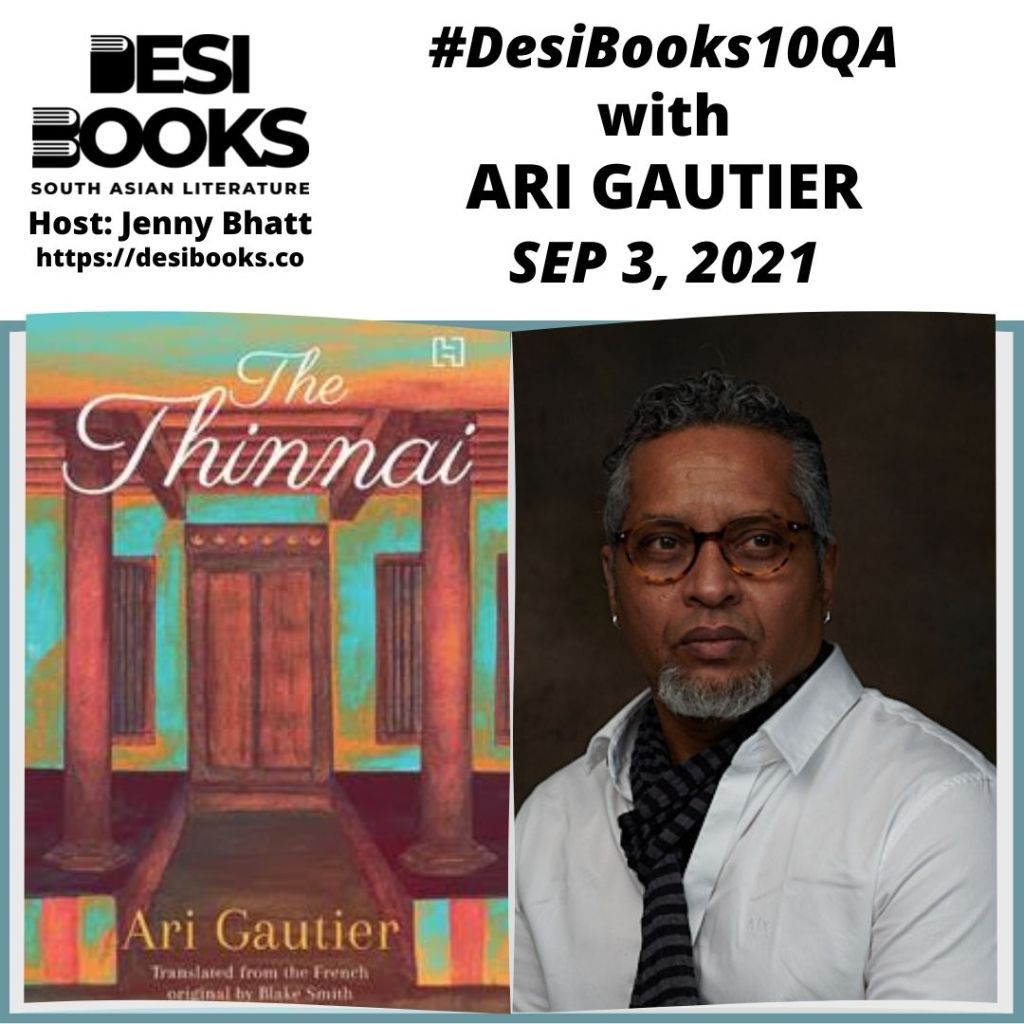 #DesiBooks10QA with Ari Gautier