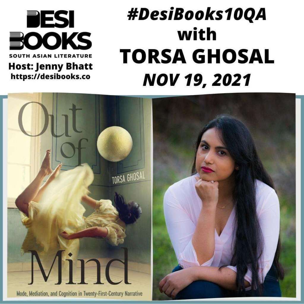 #DesiBooks10QA: Torsa Ghosal on how the literary imagination influences thought and perception