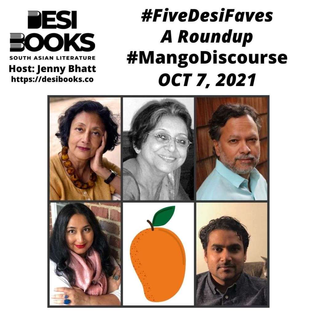 Desi Books #FiveDesiFaves #MangoDiscourse