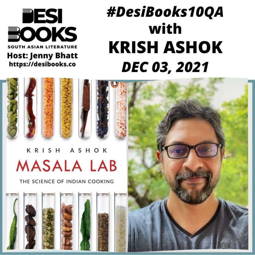 #DesiBooks10QA: Krish Ashok on cooking from first principles and not judging people’s food habits
